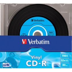 SCATOLA 10 CD-R DATALIFEPLUS DATA VINYL SLIM 1X-52X 700 MB AZO COLOUR