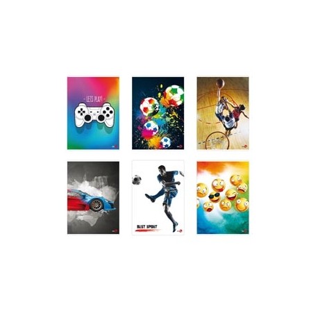 Maxiquaderno Bambino fantasia - A4 - 40+2 fogli - 80gr - rigo di 3a - BM