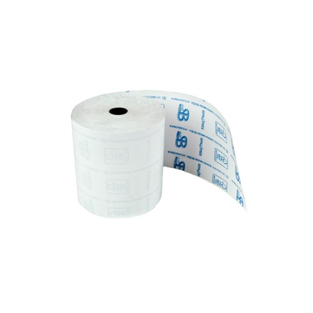 Rotolo registratore cassa - 80 mm x 40 m - diametro esterno 55 mm - anima 12 mm - 55 gr - carta termica BPA free - Sabac