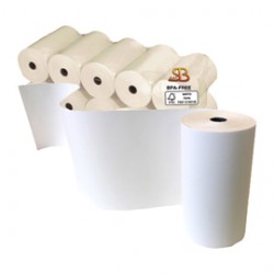 Rotolo per calcolatrice e stampante - 110 mm x 30 m - 55 gr - diametro esterno 49 mm - anima 12 mm - carta termica BPA f