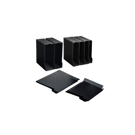 Custodia per raccoglitori 65 - dorso 10 cm - nero - Sei Rota