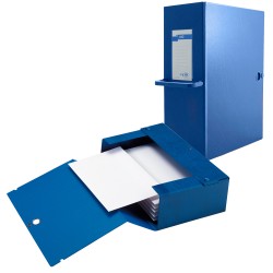 Scatola archivio Big 120- con maniglia - dorso 12 cm - 25 x 35 cm - blu - Sei Rota