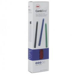 Dorsi spirale - 21 anelli - 6 mm - bianco - GBC - conf. 100 pezzi