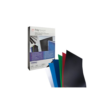 Copertine PolyOpaque - A4 - 300 micron - PPL - bianco coprente - GBC - conf. 100 pezzi