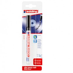 Marcatori per CD/DVD 8400 - punta 1 mm - nero permanente - Edding