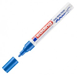 Marcatore permanente a vernice 750 - punta tonda - da 2 a 4 mm - blu - Edding