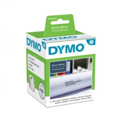Rotolo 260 etichette LW 990120 - carta - indirizzi estesi - 36 x 89 mm - bianco - Dymo - conf. 2 rotoli