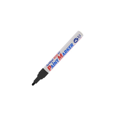 Marcatore permanente A 400 - a vernice - punta tonda - 2,3 mm - nero - Artline