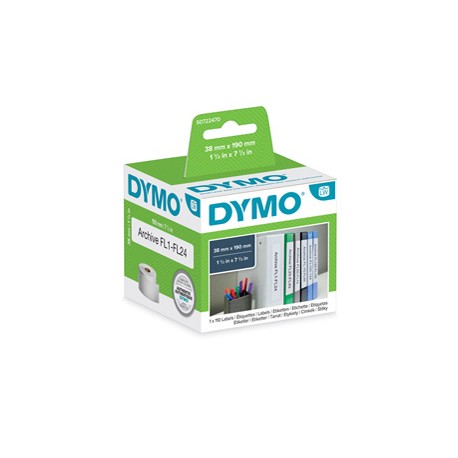 Rotolo 110 etichette LW 990180 - 38 x 190 mm - carta - registratore piccolo - bianco - Dymo