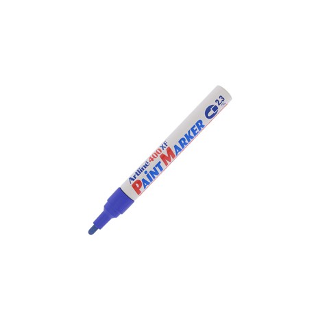 Marcatore permanente A 400 - a vernice - punta tonda - 2,3 mm - blu - Artline