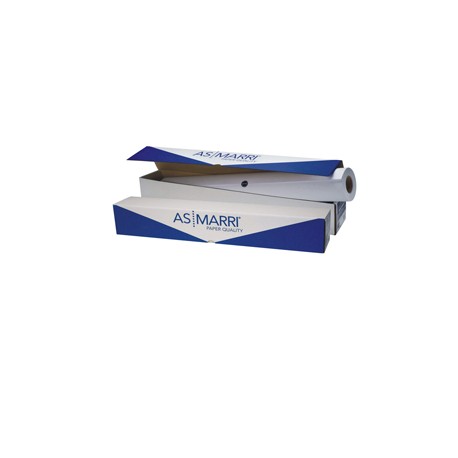 Carta PTJ.90 - per plotter inkjet - 914 mm x 50 mt - 90 gr - trasparente - As Marri