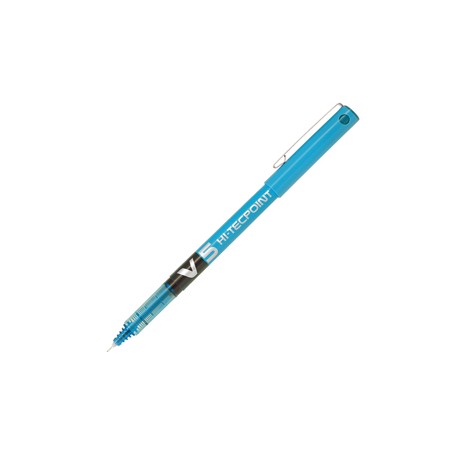 Roller Hi Tecpoint V5 - punta 0,5 mm - azzurro - Pilot