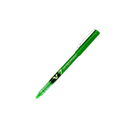 Roller Hi Tecpoint V7 - punta 0,7 mm - verde - Pilot