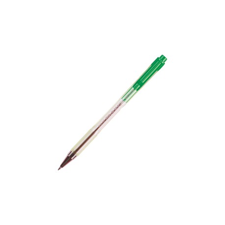 Penna a sfera a scatto BP S Matic - punta fine 0,7 mm - verde - Pilot