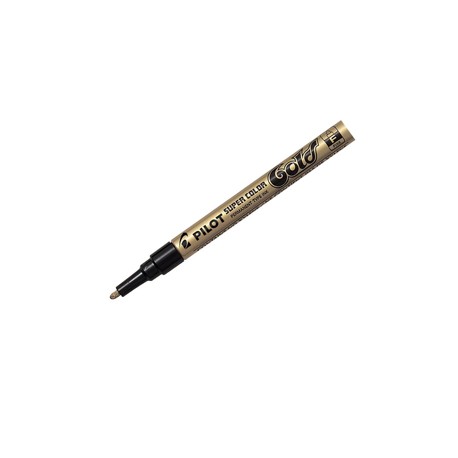 Marcatore a vernice Super Color - punta fine 3 mm - oro - Pilot