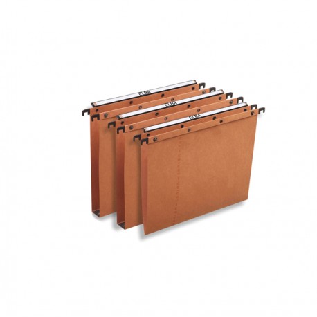 Cartella sospesa - cassetto Ultimate  - interasse 33 cm - fondo V - 31,6x25 cm - arancio - Elba