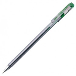 Penna a sfera con cappuccio Superb BK77 - punta 0,7 mm - verde - Pentel