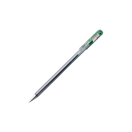Penna a sfera con cappuccio Superb BK77 - punta 0,7 mm - verde - Pentel