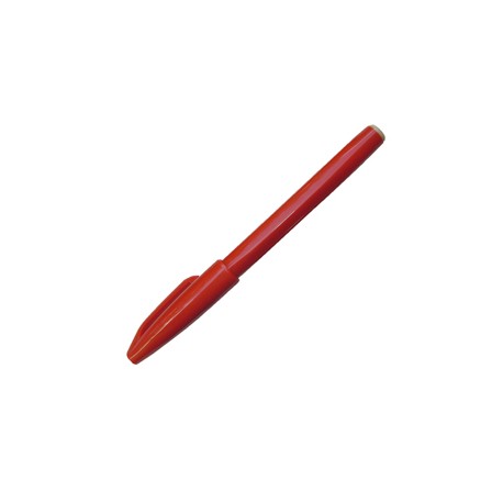 Pennarello Sign Pen S520 punta feltro - punta 2 mm - rosso - Pentel