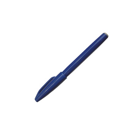 Pennarello Sign Pen S520 punta feltro - punta 2 mm - blu - Pentel