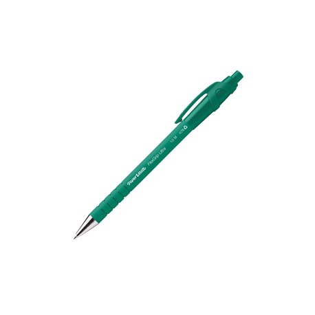 Penna a sfera a scatto Flexgrip Ultra  - punta 1,0mm - verde - Papermate