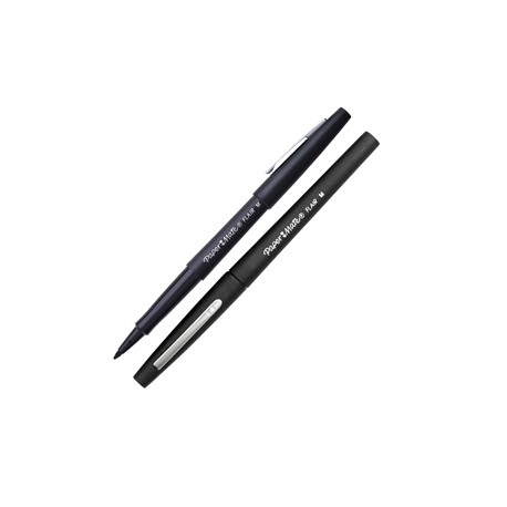 Pennarello Flair Nylon - punta feltro - 1,10mm - nero - Papermate