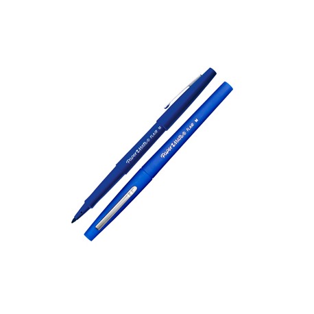 Pennarello Flair Nylon punta feltro - punta 1,10mm - blu - Papermate