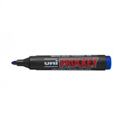 Marcatore Uni Prockey M122 - punta conica da 1,20-1,80mm  - blu - Uni Mitsubishi