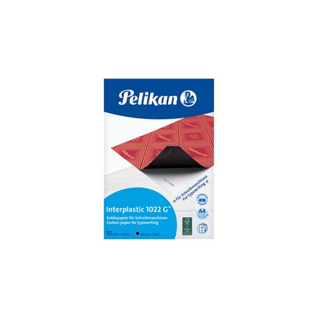 Carta carbone Interplastic® 1022G® - 21x31 cm - nero - Pelikan - conf. 10 fogli