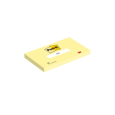 Blocco foglietti - 655 - 76 x 127 mm - giallo Canary™ - 100 fogli - Post it®