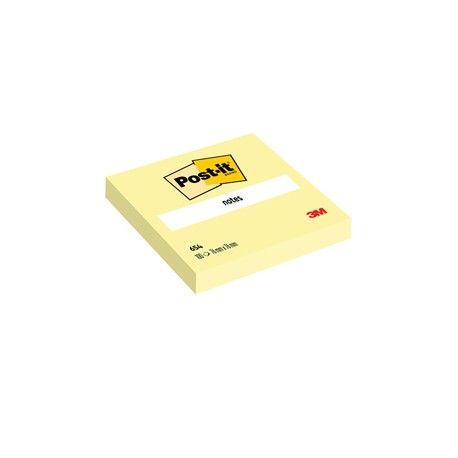 Blocco foglietti - 654 - 76 x 76 mm - giallo Canary™ - 100 fogli - Post it®