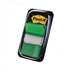 Segnapagina Post it® Index Medium - 680-3 - 25,4x43,2 mm - verde - Post it® - conf. 50 pezzi