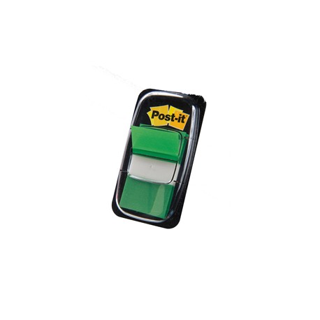 Segnapagina Post it® Index Medium - 680-3 - 25,4x43,2 mm - verde - Post it® - conf. 50 pezzi