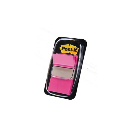 Segnapagina Post it® Index Medium - 680-21 - 25,4 x 43,2 mm - rosa vivace - Post it® - conf. 50 pezzi