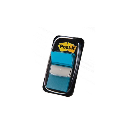 Segnapagina Post it® Index Medium - 680-23 - 25,4 x 43,2 mm - blu vivace - Post it® - conf. 50 pezzi