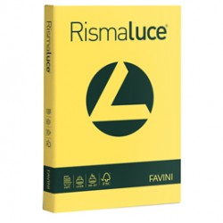 Carta Rismaluce - A4 - 140 gr - giallo sole 53 - Favini - conf. 200 fogli