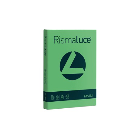 Carta Rismaluce - A4 - 140 gr - verde 60 - Favini - conf. 200 fogli