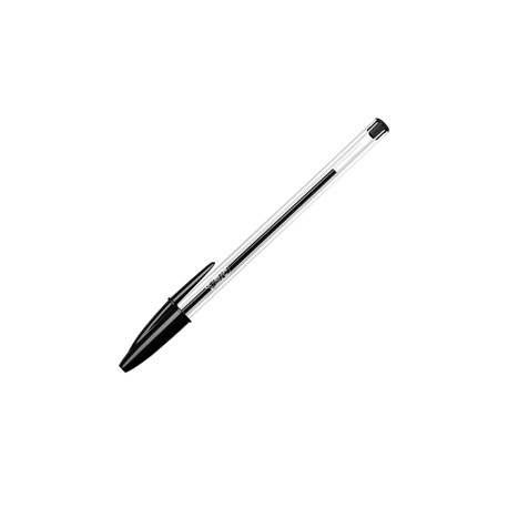 Penna a sfera Cristal - punta media 1,0mm - nero - Bic - conf. 50 pezzi