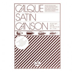 Carta lucida satinata per disegno manuale - A3 - 250 fogli - 90/95 gr - per fotocopie/stampe laser - Canson
