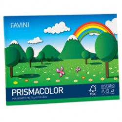 Album PRISMACOLOR 10fg 128gr 240x330mm monoruvido FAVINI