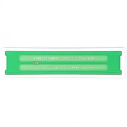 Normografo lettere e cifre Uni - 3,5mm - verde - Arda