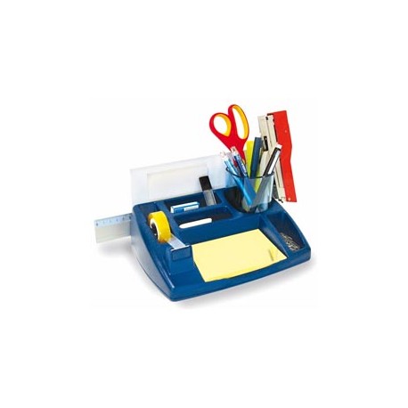 Portacancelleria Oliver - 25 x 21 x 10 cm - blu - Arda