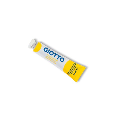 Tempera Tubo 4 - 12ml - giallo limone - Giotto