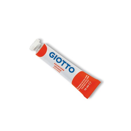 Tempera Tubo 4 - 12ml - arancione - Giotto