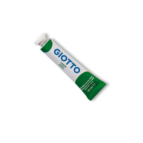 Tempera Tubo 4 - 12ml - verde - Giotto