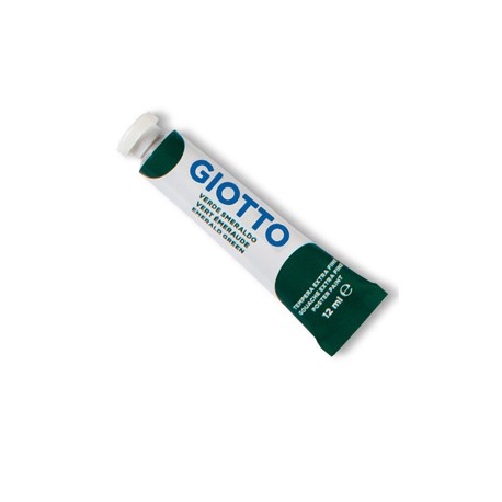 Tempera Tubo 4 - 12ml - verde smeraldo - Giotto