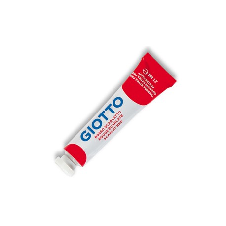 Tempera Tubo 7 - 21ml - rosso scarlatto - Giotto