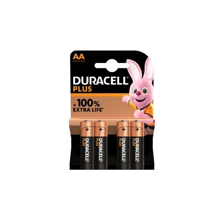 Pila Stilo AA Plus100 - MN1500 - Duracell - blister 4 pezzi