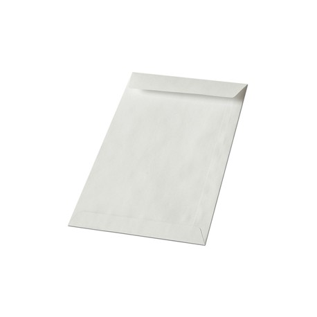 Busta a sacco - lembo non gommato - 10 x 15 cm - 50 gr - bianco - Blasetti - conf. 1000 pezzi