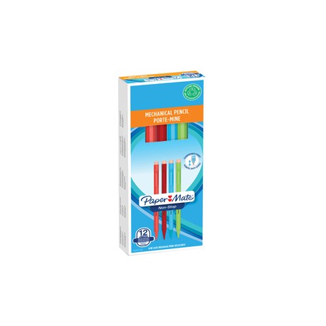 Portamine Non Stop - mina 0,70mm - fusto colori assortiti - Papermate - conf. 12 pezzi